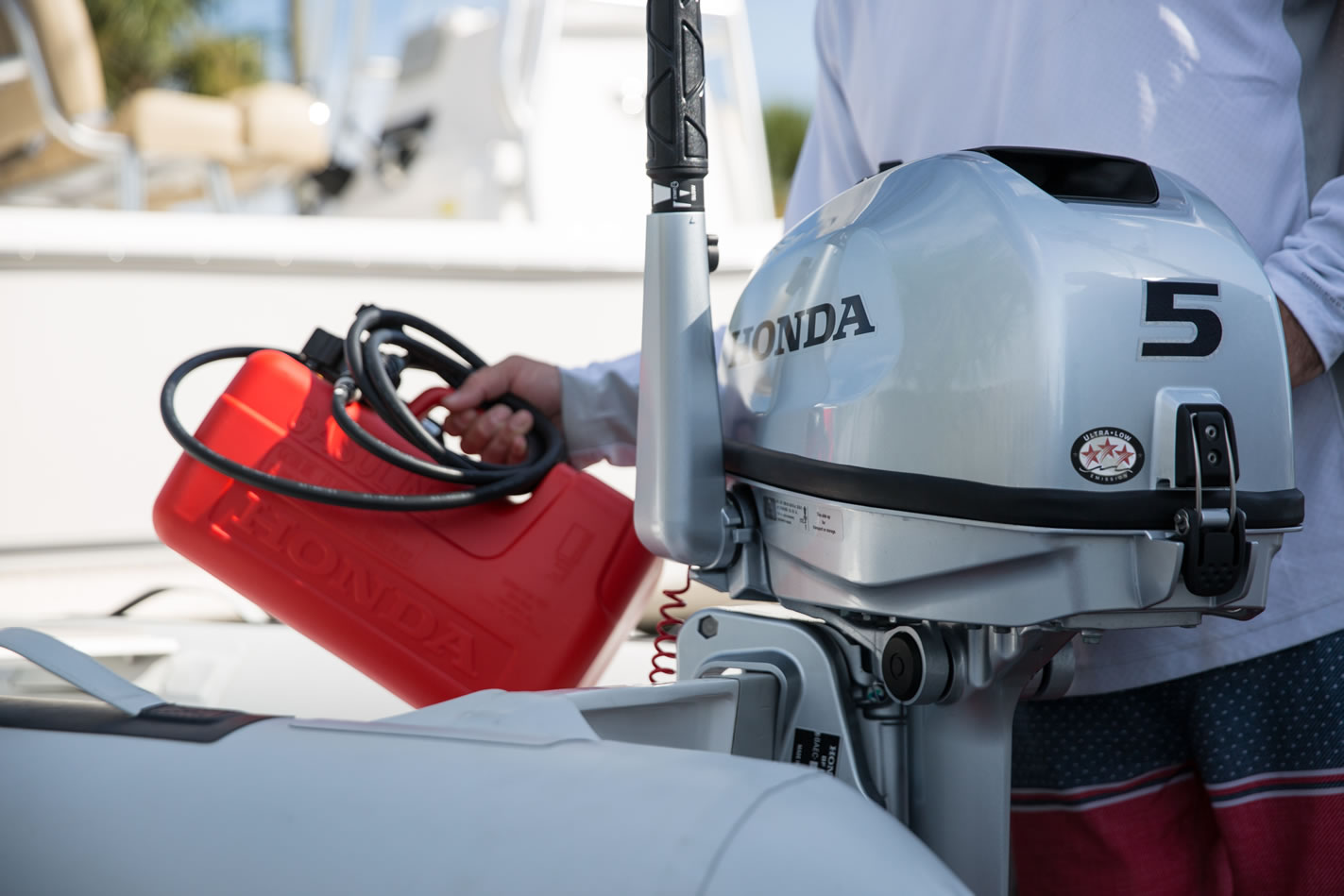 Honda Marine BF5 Portable Outboard Motor - Image 3