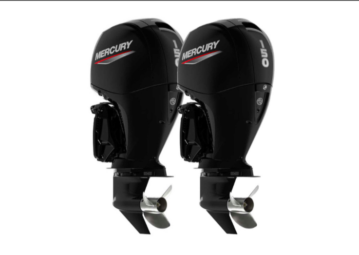 Twin Yamaha 300hp DEC Outboards | F300UCB & LF300UCB