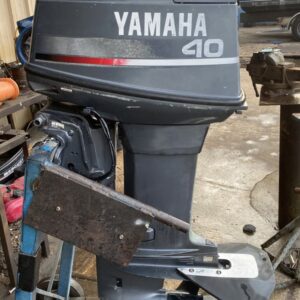 1997 Yamaha 40 HP 2-Cyl Carbureted 2-Stroke 20″ (L) Outboard Motor